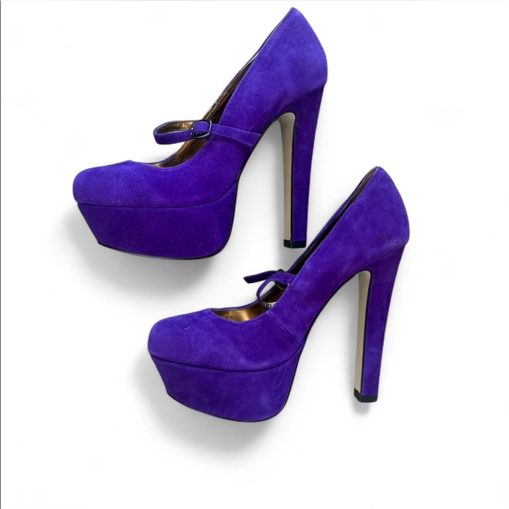 Suede Heels